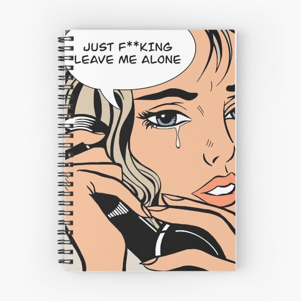 Item preview, JUST F**KING LEAVE ME ALONE BILLIE EILISH designed and sold by Monster78619.