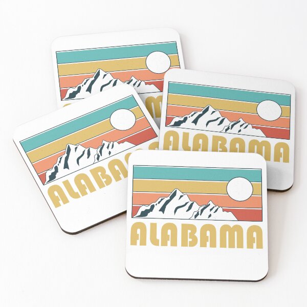 Item preview, Alabama Retro Vintage - Alabama Mountain Souvenir - Gift - Hometown - Hiking - Nature designed and sold by HappyTees Lab.