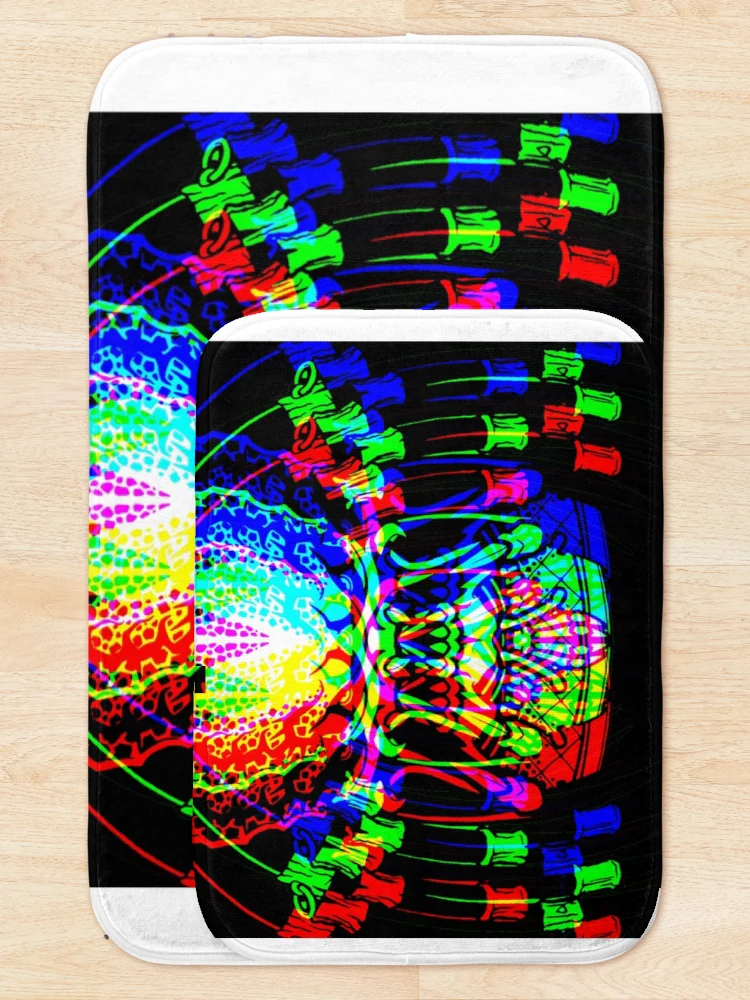 Thumbnail 5 of 6, Bath Mat, Hot head designed and sold by Roshan Keenoo.