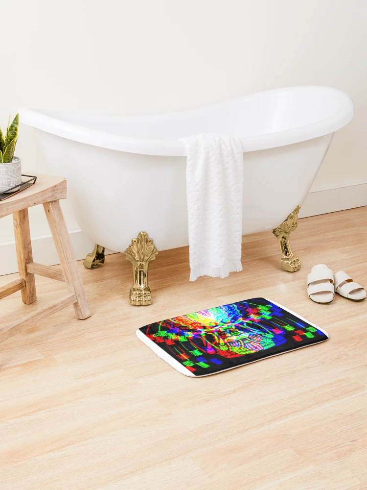 Thumbnail 2 of 6, Bath Mat, Hot head designed and sold by Roshan Keenoo.