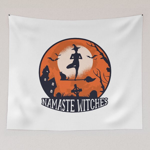 Item preview, witches yoga meditation designed and sold by TRIBExSPACE.