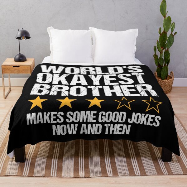 Item preview, Worlds Okayest Brother designed and sold by meedTee.