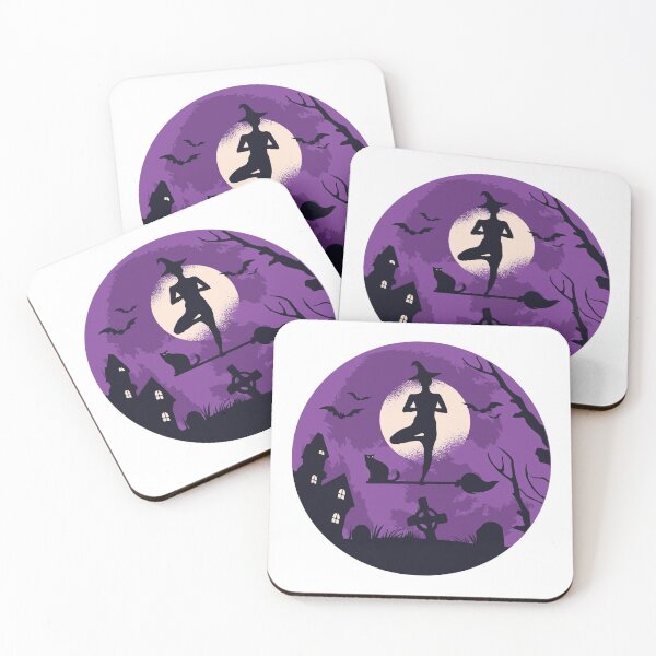 Item preview, witches yoga meditation designed and sold by TRIBExSPACE.
