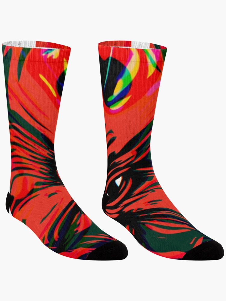 Thumbnail 3 of 5, Socks, Hot head designed and sold by Roshan Keenoo.