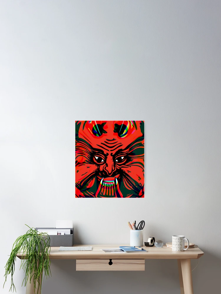 Thumbnail 2 of 3, Poster,  Hot head designed and sold by Roshan Keenoo.