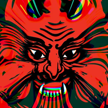 Artwork thumbnail,  Hot head by Roshan Keenoo