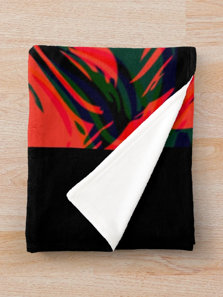 Thumbnail 3 of 6, Throw Blanket,  Hot head designed and sold by Roshan Keenoo.