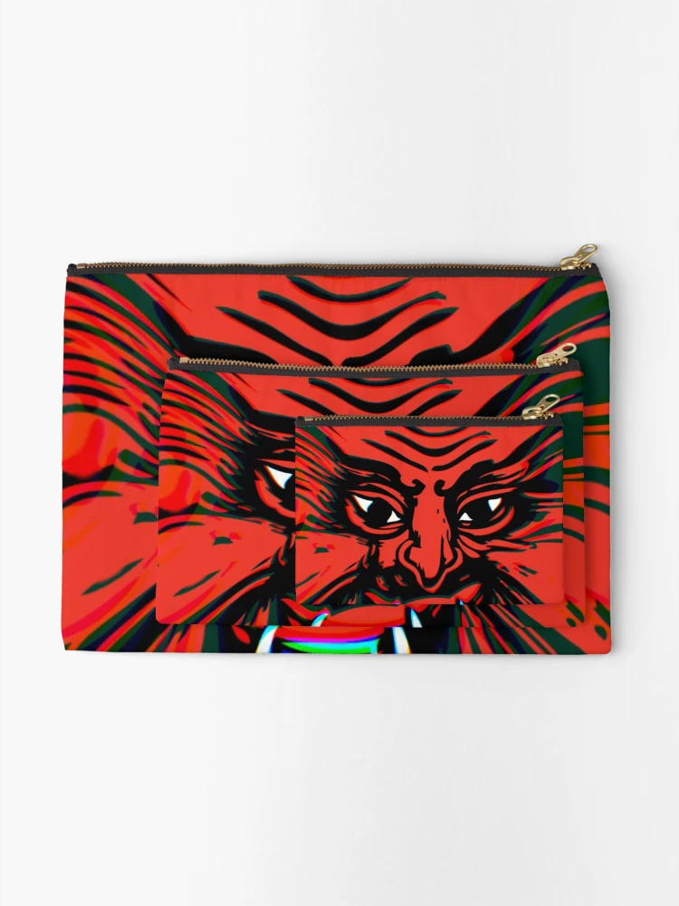 Thumbnail 2 of 4, Zipper Pouch, Hot head designed and sold by Roshan Keenoo.