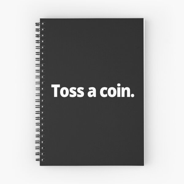 Item preview, Toss a coin. designed and sold by WittyChest.