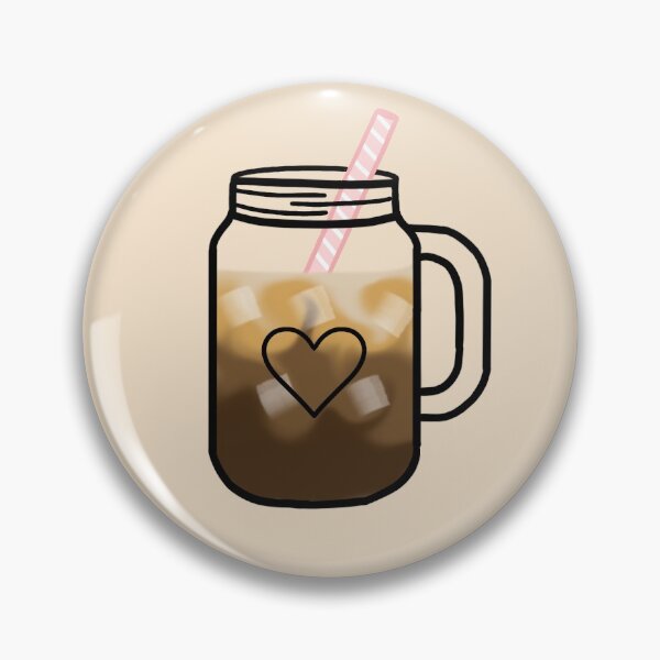 Item preview, cute iced latte designed and sold by gleamgraphics.