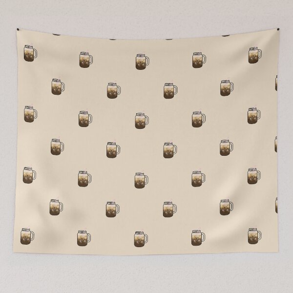 Item preview, cute iced latte designed and sold by gleamgraphics.