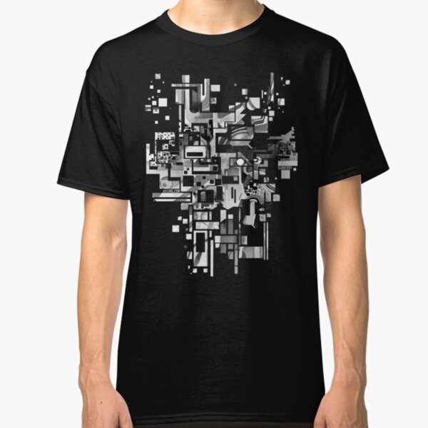 Sunberry - Abstract Watercolor Painting - Black and White Classic T-Shirt