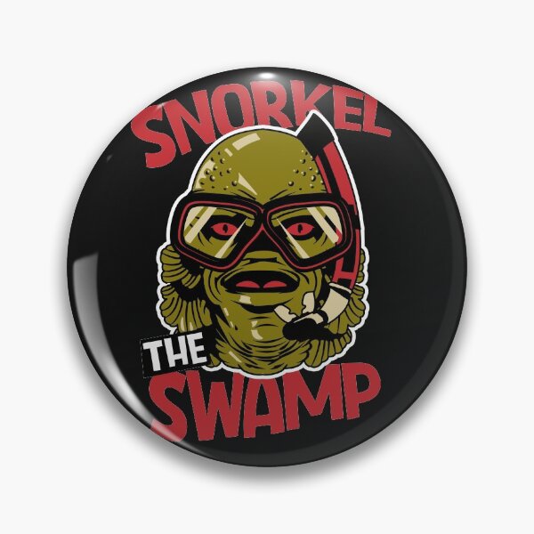 Item preview, Snorkel the Swamp // Funny Swamp Monster Halloween designed and sold by SLAG-Creative.