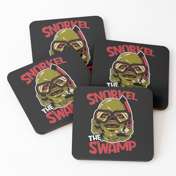 Item preview, Snorkel the Swamp // Funny Swamp Monster Halloween designed and sold by SLAG-Creative.
