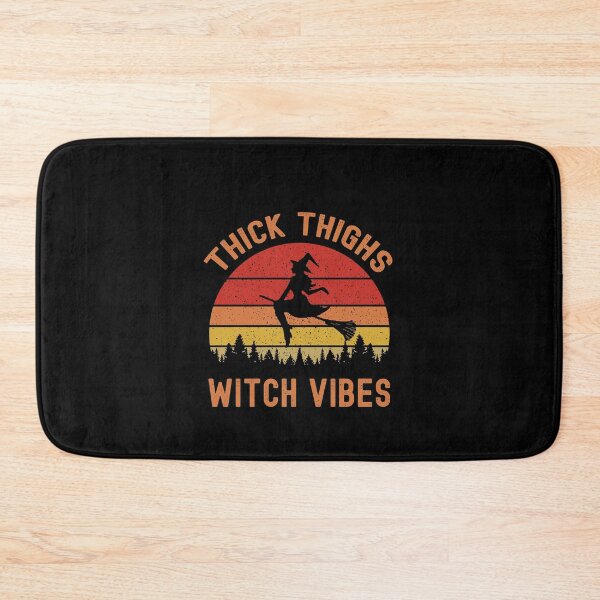 Item preview, Thick Thighs Witch Vibes Halloween Vintage designed and sold by RedQuality.