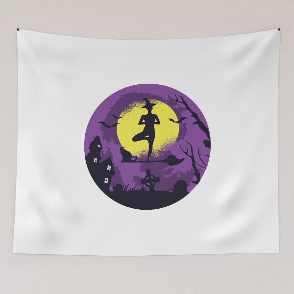 Item preview, Witches yoga meditation designed and sold by TRIBExSPACE.