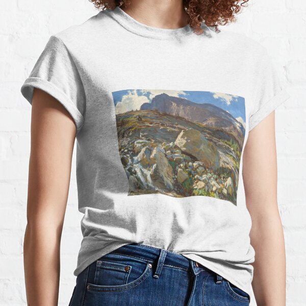 Simplon Pass Oil Painting by John Singer Classic T-Shirt