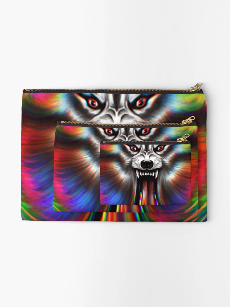 Thumbnail 2 of 4, Zipper Pouch, Hot head designed and sold by Roshan Keenoo.