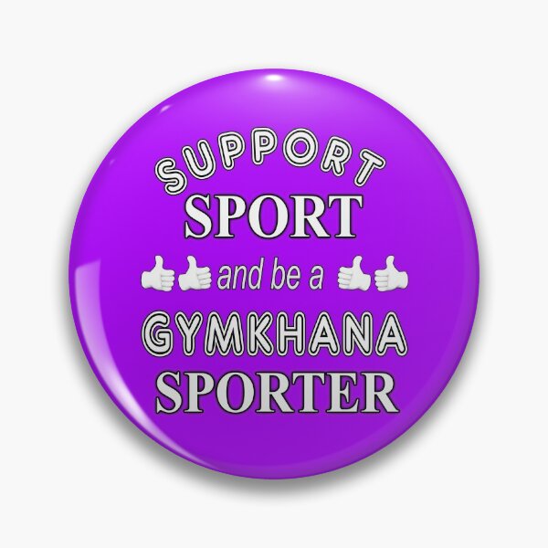 Item preview, Support Sport and be a Gymkhana Sporter designed and sold by captainpeter.