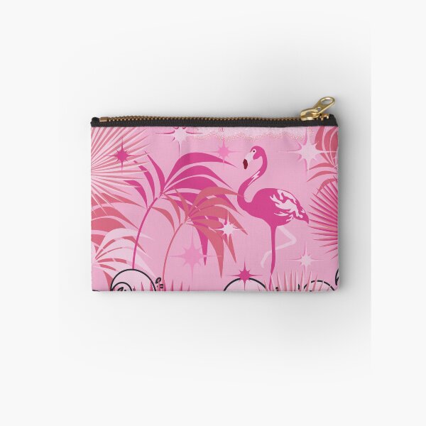 Item preview, Pink Flamingo Paradise Beach Scene designed and sold by fontspree.