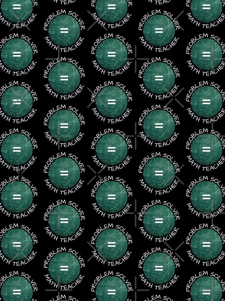 Thumbnail 4 of 4, iPhone Case, MerchHaus - Problem Solver = Math Teacher designed and sold by MerchHaus.