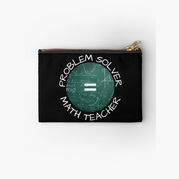 Item preview, MerchHaus - Problem Solver = Math Teacher designed and sold by MerchHaus.