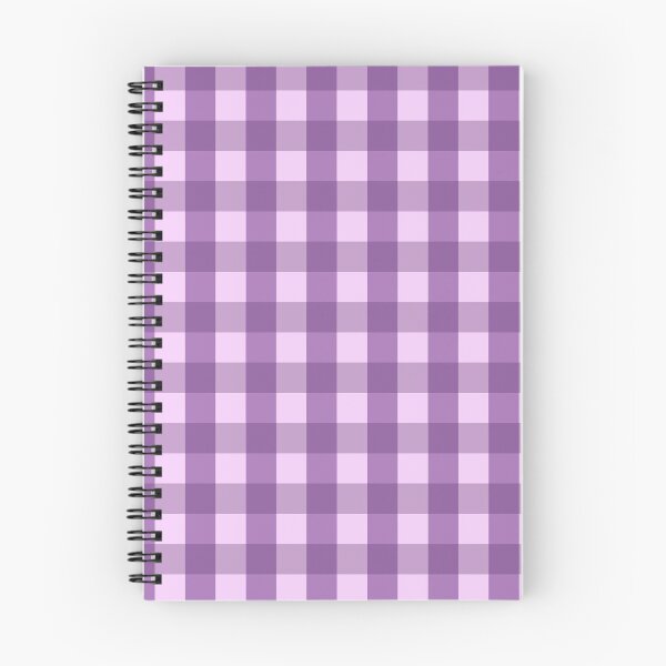Item preview, Classic Gingham Fabric Checkered Retro Pattern Purple designed and sold by Anna Lemos.