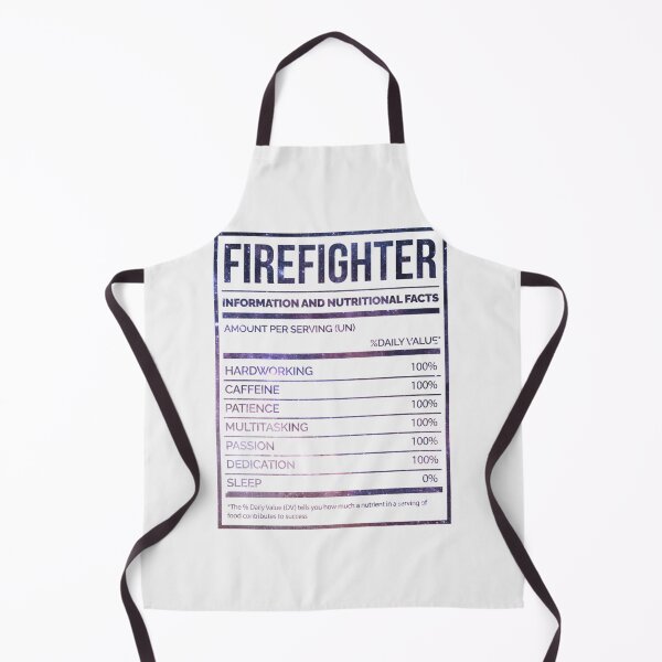 Item preview, Firefighter Funny Firefighting Nutrition Labe| Perfect Gift For you and friends designed and sold by luconats.