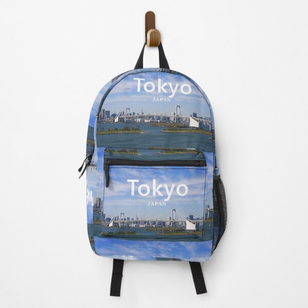 Item preview, Tokyo, Japan - Tokyo Skyline & Rainbow Bridge From Odaiba designed and sold by leemcnut.