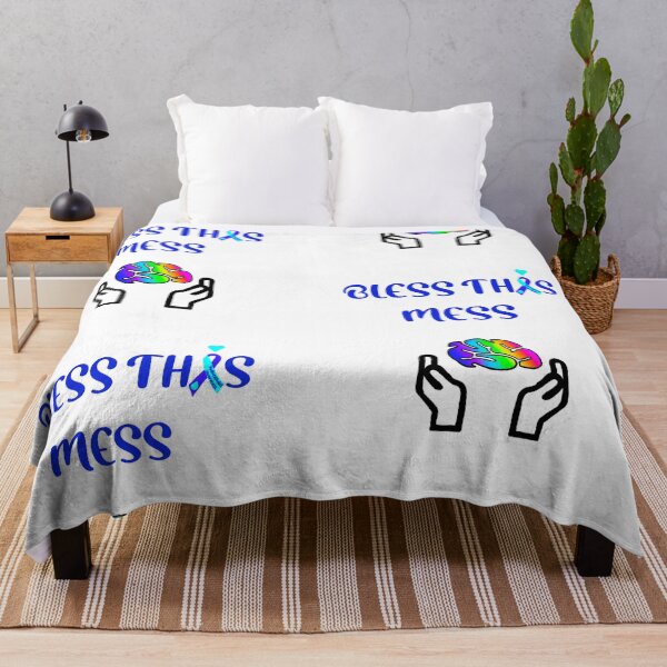 Item preview, BLESS THIS MESS HYDROCEPHALUS AWARENESS  designed and sold by Designs Of all kinds.