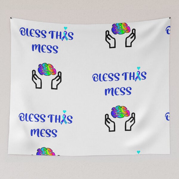 Item preview, BLESS THIS MESS HYDROCEPHALUS AWARENESS  designed and sold by Designs Of all kinds.