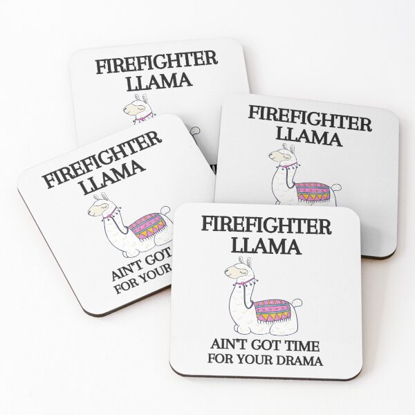 Item preview, Firefighter Funny Gift - Firefighter  Llama Love| Perfect Gift For you and friends designed and sold by luconats.