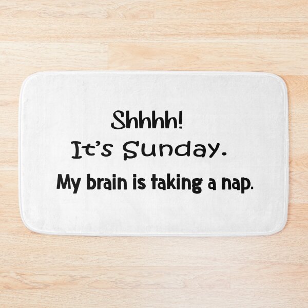 Item preview, Shhhh it's Sunday designed and sold by smokin-prints.
