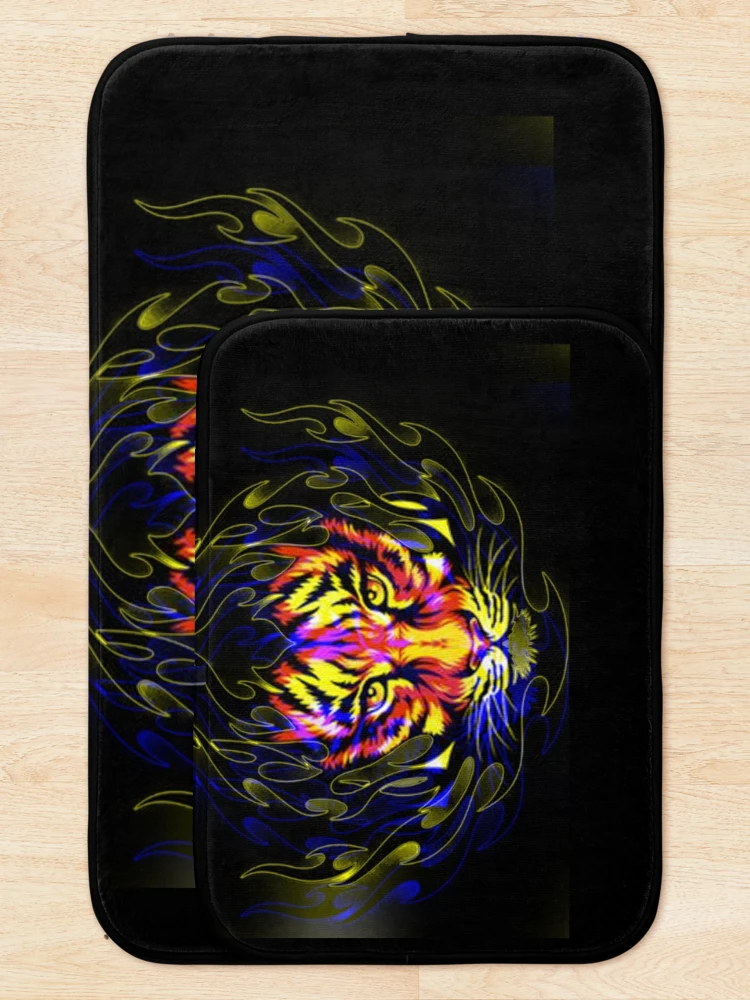 Thumbnail 5 of 6, Bath Mat, Hot head designed and sold by Roshan Keenoo.