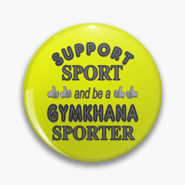 Item preview, Support Sport and be a Gymkhana Sporter designed and sold by captainpeter.