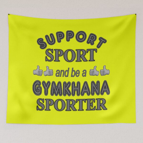 Item preview, Support Sport and be a Gymkhana Sporter designed and sold by captainpeter.