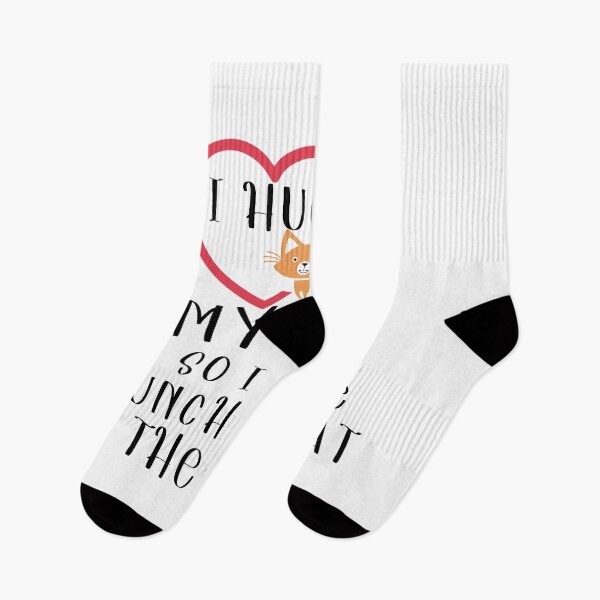 Item preview, I Hug My Cat So I Don't Punch People In The Throat designed and sold by plussorn.