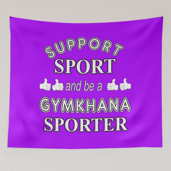 Item preview, Support Sport and be a Gymkhana Sporter designed and sold by captainpeter.