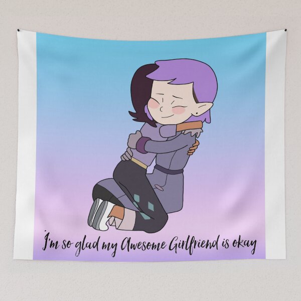 Item preview, Lum!ty hug redraw "awesome girlfriend" designed and sold by valenpedro.