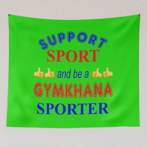 Item preview, Support Sport and be a Gymkhana Sporter designed and sold by captainpeter.