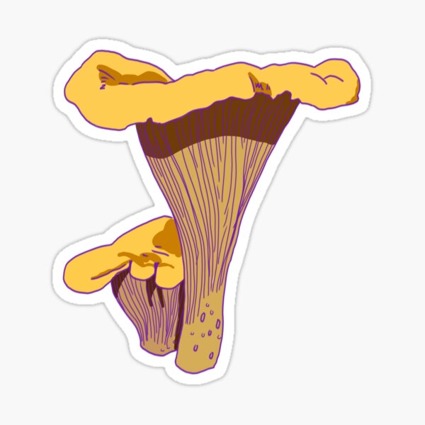 Item preview, Chanterelle Mushroom designed and sold by doodlephee.