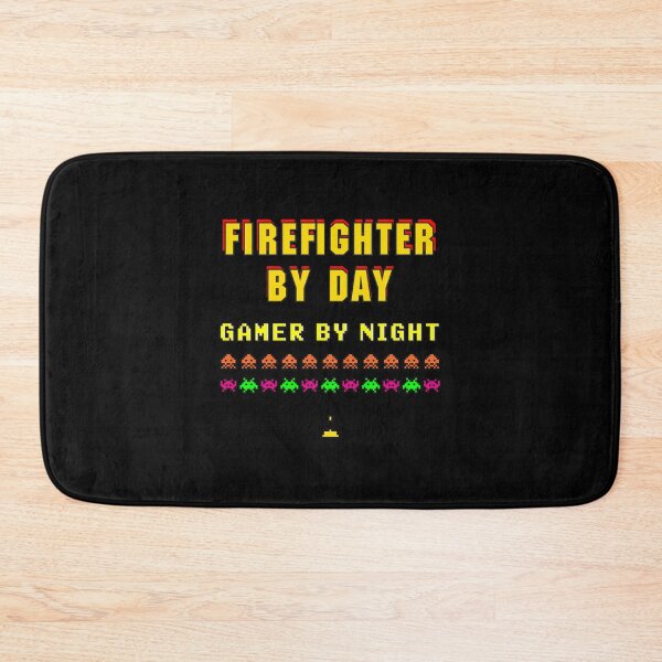 Item preview, Firefighter by day, gamer | Perfect Gift For you and friends designed and sold by luconats.