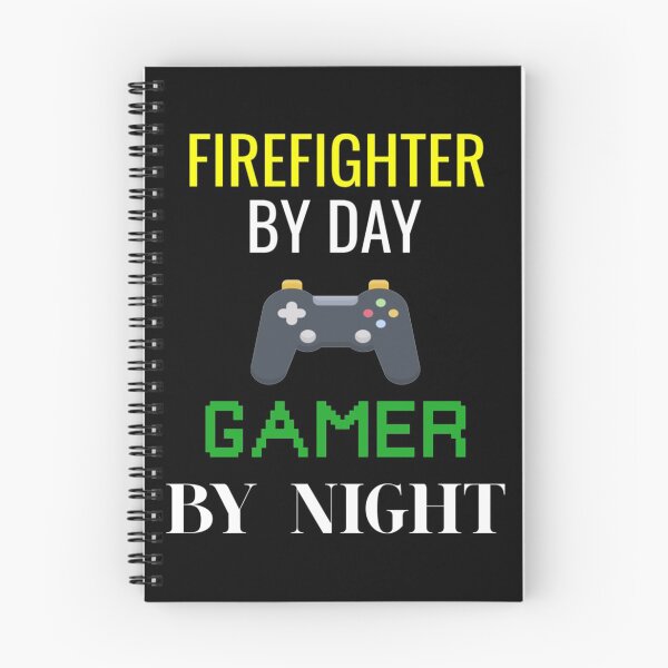 Item preview, Firefighter By Day, Gamer By Night Gaming Controller White Text - Unique Gift For Starting A New Jo| Perfect Gift For you and friends designed and sold by luconats.