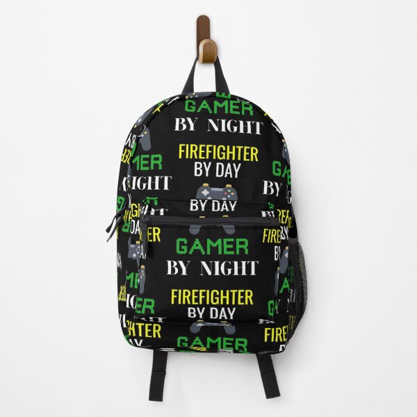 Item preview, Firefighter By Day, Gamer By Night Gaming Controller White Text - Unique Gift For Starting A New Jo| Perfect Gift For you and friends designed and sold by luconats.