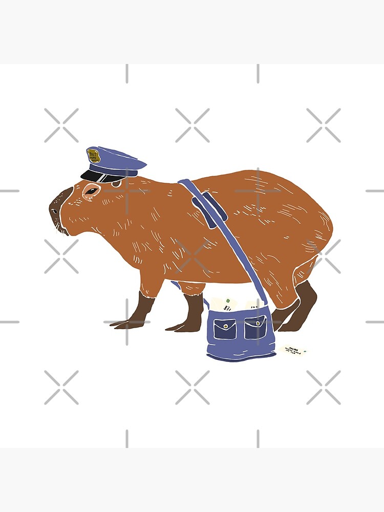 Capybara Delivery Services - The Capybara Mailman | Tote Bag