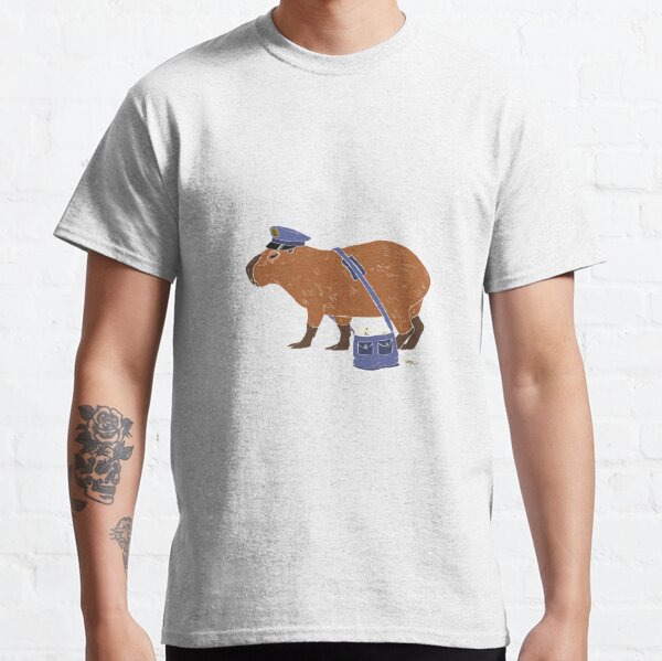 Capybara Delivery Services - The Capybara Mailman  Classic T-Shirt