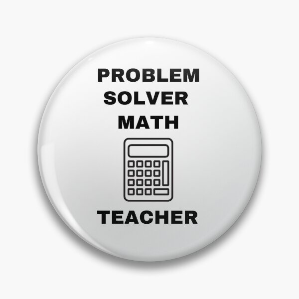 Item preview, Problem Solver Math Teacher  designed and sold by Artloverperson1.