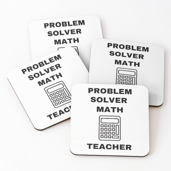 Item preview, Problem Solver Math Teacher  designed and sold by Artloverperson1.