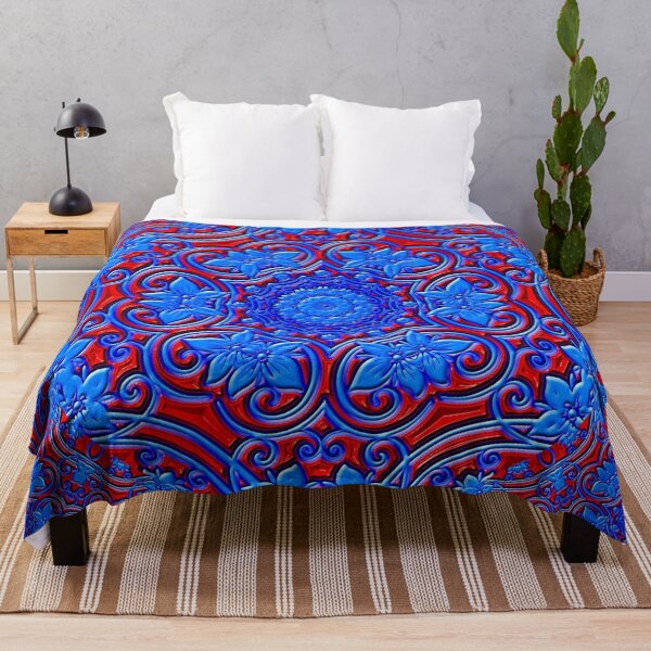 Item preview, Abstract Blue and Red designed and sold by FreedomUniverse.