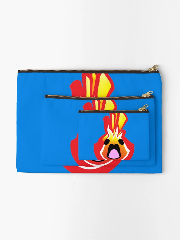 Thumbnail 2 of 4, Zipper Pouch,  Hot head designed and sold by Roshan Keenoo.